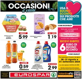 Volantino Eurospar a Vasto | Occasioni d'estate | 19/8/2024 - 29/12/2024