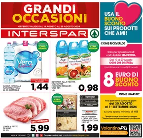 Volantino Interspar a Roma | Grandi occasioni | 19/8/2024 - 29/12/2024