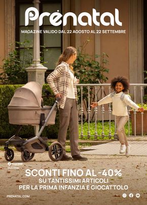 Offerte di Infanzia e giochi a Milano | Prénatal Magazine in Prenatal | 29/8/2024 - 22/9/2024