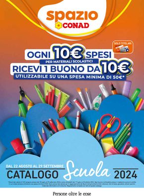 Offerte di Back to school a Massafra | Catalogo scuola 2024 in Spazio Conad | 22/8/2024 - 29/9/2024