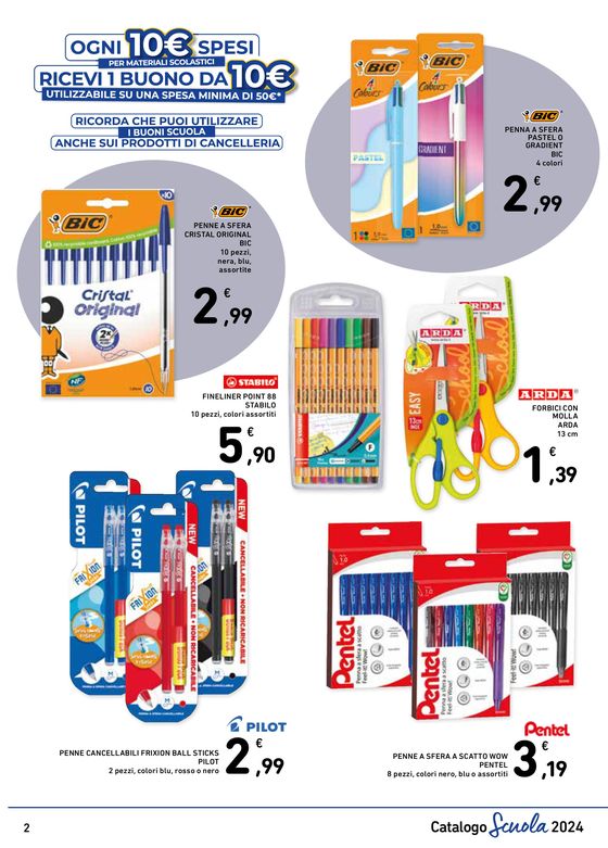 Volantino Conad Superstore a Capodrise | Catalogo scuola | 22/8/2024 - 29/9/2024