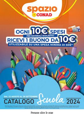 Offerte di Back to school a Piacenza | Catalogo Scuola in Spazio Conad | 22/8/2024 - 28/9/2024