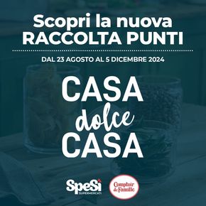 Offerte di Discount a Villa D'agri | Raccolta punti in SpeSì | 23/8/2024 - 5/12/2024