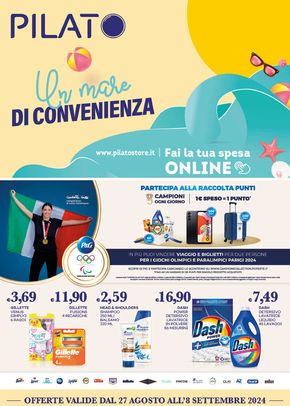 Offerte di Estate a Battipaglia | In mare di convenienza in Pilato | 27/8/2024 - 8/9/2024