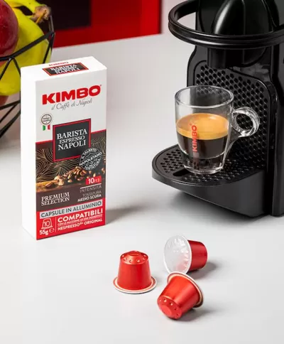 Volantino Kimbo a Moso in Passiria | Il caffè di Napoli. | 19/9/2024 - 16/10/2024