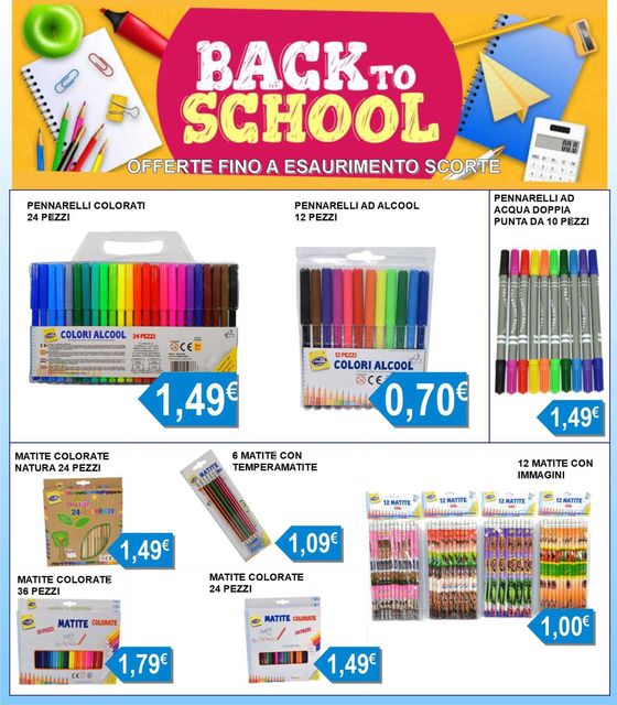 Volantino F&D a Taranto | Back to school | 28/8/2024 - 16/9/2024