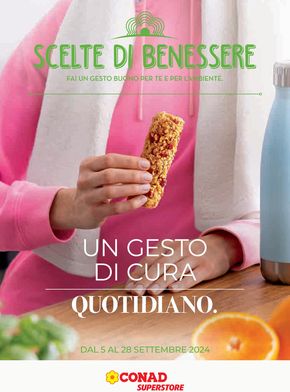 Offerte di Back to school a Castelnuovo del Garda | Catalogo Benessere in Conad Superstore | 5/9/2024 - 28/9/2024