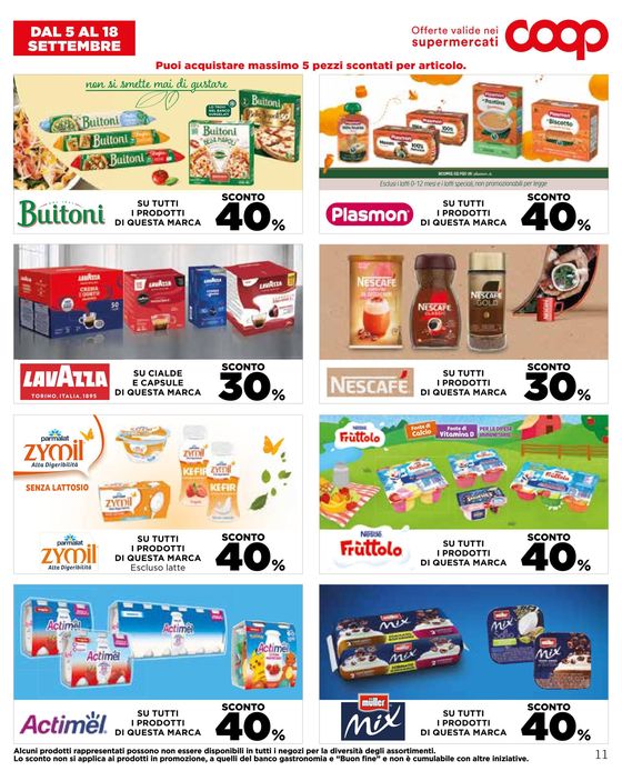 Volantino Coop a Lugo | Offerte per Te | 29/8/2024 - 11/9/2024