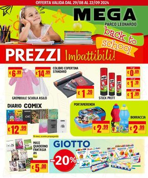 Offerte di Arredamento a Castel Romano | Mega P. Leonardo - Prezzi Imbattibili! in Mega | 29/8/2024 - 22/9/2024