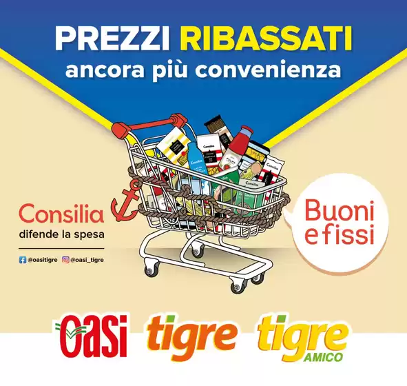 Volantino Tigre a Roma | Prezzi ribassati | 30/8/2024 - 23/10/2024