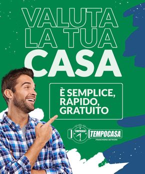 Volantino Tempocasa a Codrongianos | Valuta la tua casa | 1/9/2024 - 30/9/2024