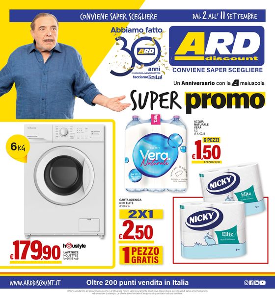 Volantino ARD Discount a Palermo | Super Promo! | 2/9/2024 - 11/9/2024