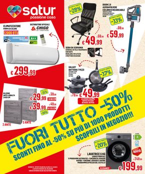 Offerte di Arredamento a Samarate | Fuori Tutto! - 50%! in Satur | 4/9/2024 - 24/9/2024