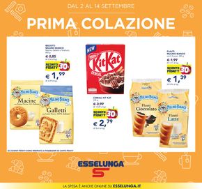 Volantino Esselunga a Carrara | Prima Colazione | 2/9/2024 - 14/9/2024