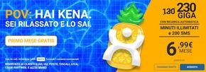 Offerte di Servizi a Cugnoli | 230 Giga in Kena Mobile | 2/9/2024 - 30/9/2024