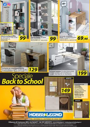 Offerte di Back to school a Bologna | Speciale back to school in Hobby & Legno | 2/9/2024 - 21/9/2024