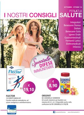 Offerte di Salute e Benessere a Arcola | Speciale difese immunitarie in Consorzio Infarmacia | 2/9/2024 - 31/10/2024