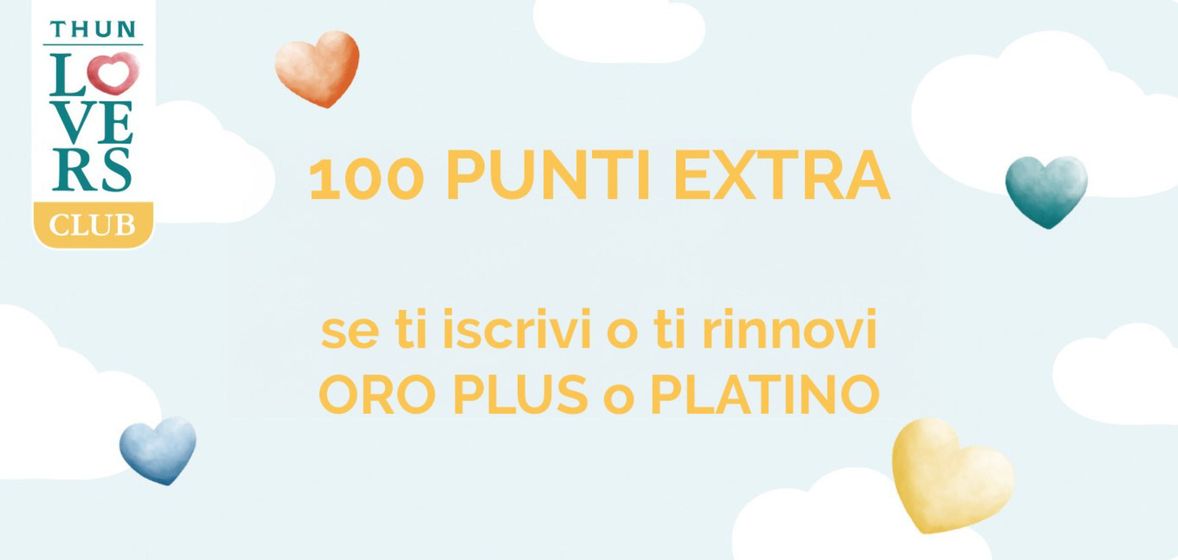 Volantino Thun a Perugia | 100 punti extra | 2/9/2024 - 30/9/2024