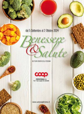 Volantino Coop a Rio nell'Elba | Benessere & Salute  | 5/9/2024 - 2/10/2024