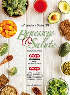 Offerte di Iper e super a Castelnuovo Magra | Benessere & Salute  in Coop | 5/9/2024 - 2/10/2024