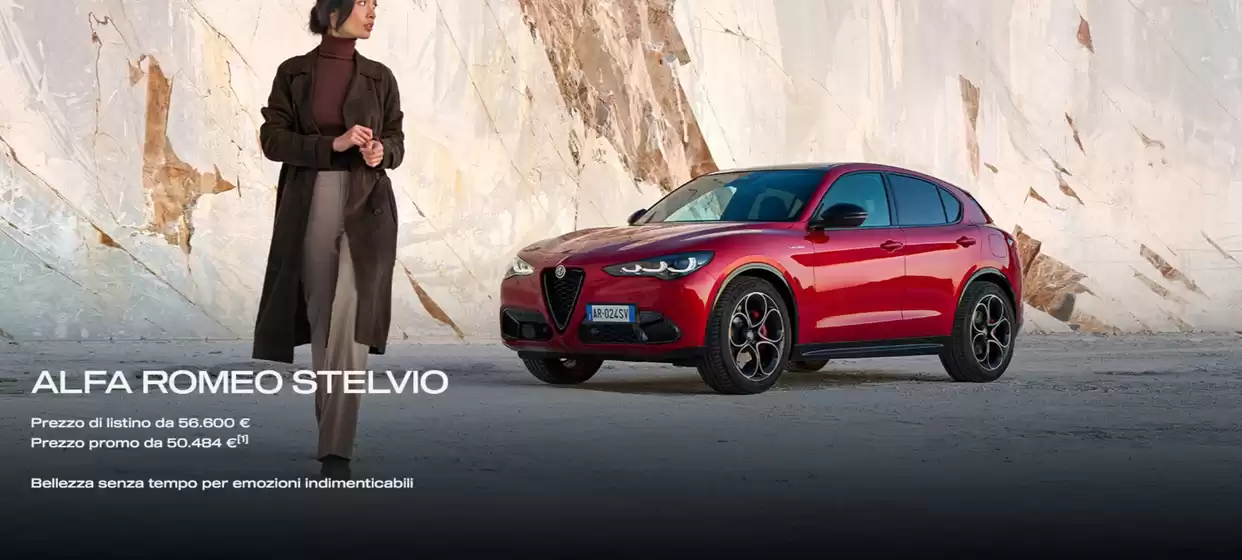 Volantino Alfa Romeo - Mopar a Collebeato | Stelvio | 2/9/2024 - 30/9/2024