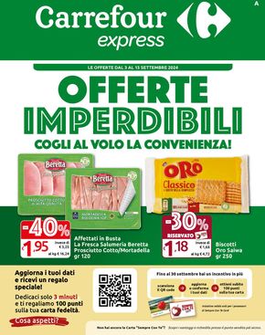 Volantino Carrefour Express a Segrate | Offerte Imperdibili | 3/9/2024 - 15/9/2024