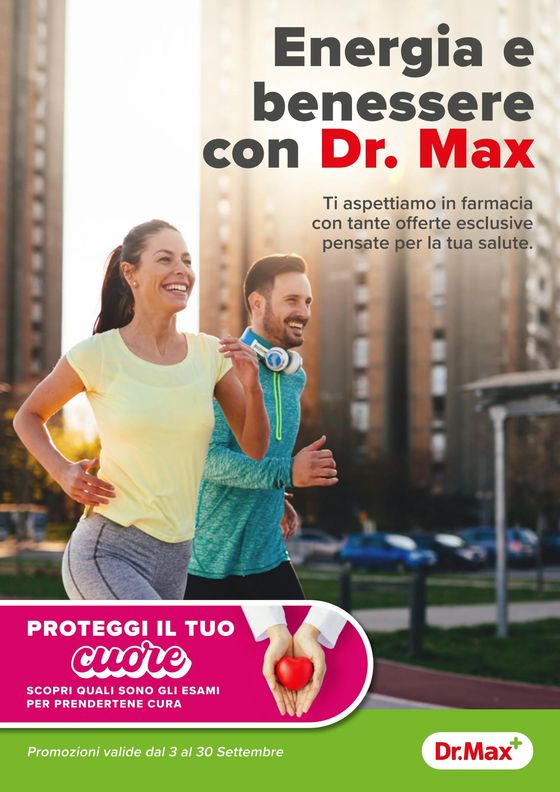 Volantino Dr.Max a Pisa | Energia e benessere con Dr.Max | 3/9/2024 - 30/9/2024