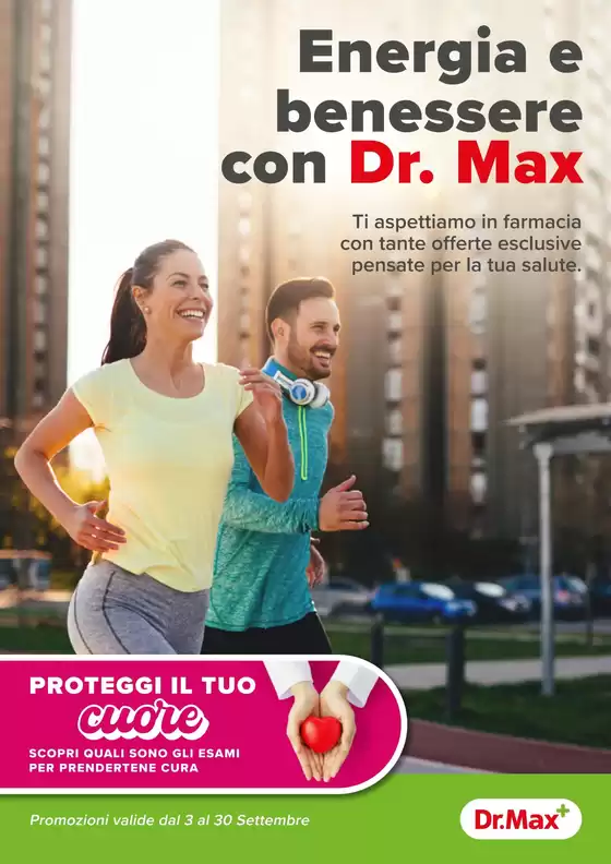 Volantino Dr.Max a Bologna | Energia e benessere con Dr.Max | 3/9/2024 - 30/9/2024