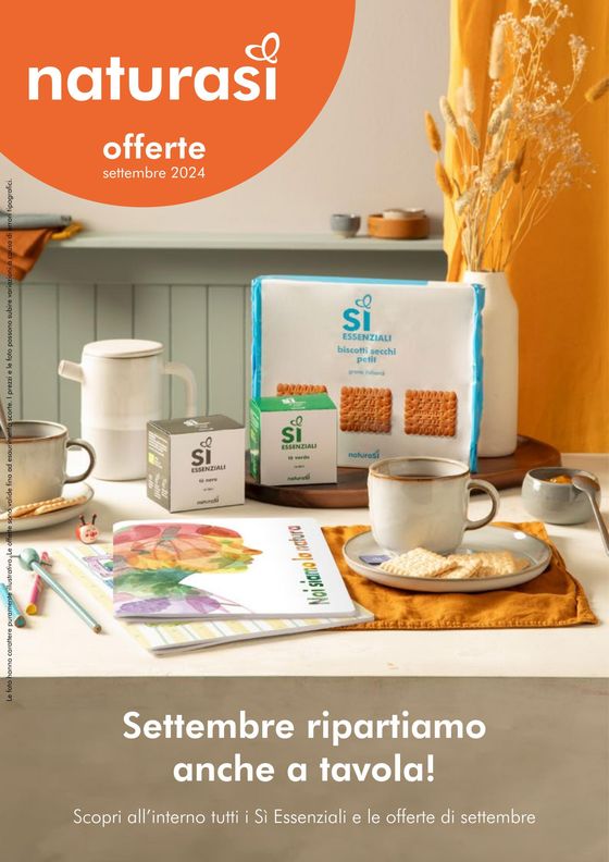 Volantino NaturaSì a Rivoli | Offerte Settembre 2024 | 4/9/2024 - 30/9/2024