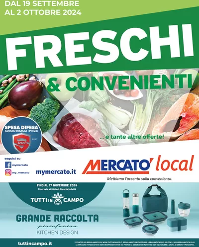 Volantino Mercatò Local a Ciconio | Freschi e convenienti | 19/9/2024 - 2/10/2024