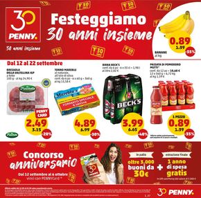 Volantino PENNY a Gravina di Catania | Festeggiamo 30 anni insieme  | 12/9/2024 - 22/9/2024