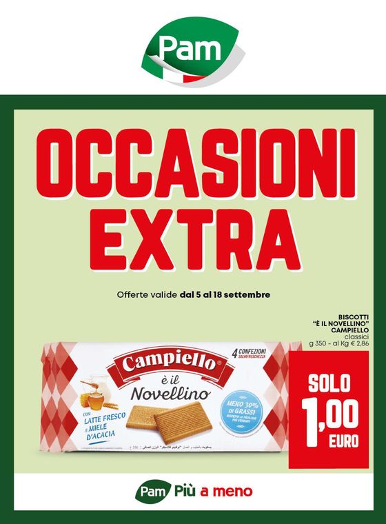 Volantino Pam a Venezia | Occasioni Extra | 6/9/2024 - 18/9/2024