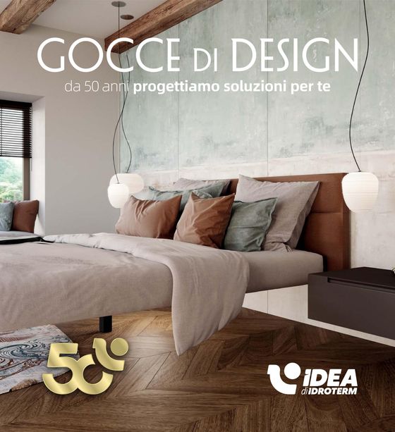 Volantino Idea di Idroterm a Pinerolo | Gocce di design | 5/9/2024 - 15/1/2025