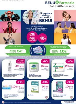 Offerte di Salute e Benessere a Trecastagni | È il momento migliore per sentirsi BENU! in Lloyds Farmacia/BENU | 9/9/2024 - 8/10/2024