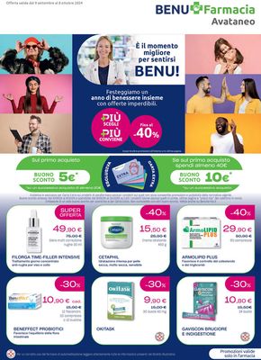 Offerte di Salute e Benessere a San Sperate | È il momento migliore per sentirsi BENU! in Lloyds Farmacia/BENU | 9/9/2024 - 8/10/2024