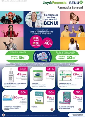 Offerte di Salute e Benessere a Marchirolo | È il momento migliore per sentirsi BENU! in Lloyds Farmacia/BENU | 9/9/2024 - 8/10/2024