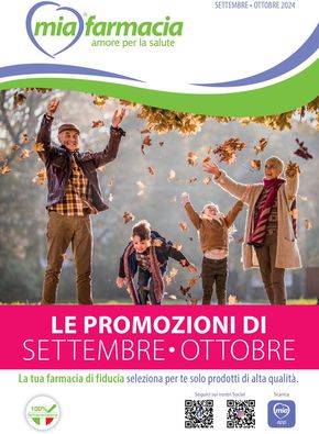 Offerte di Salute e Benessere a Treia | Le promozioni di Settembre-Ottobre in Mia Farmacia | 6/9/2024 - 31/10/2024