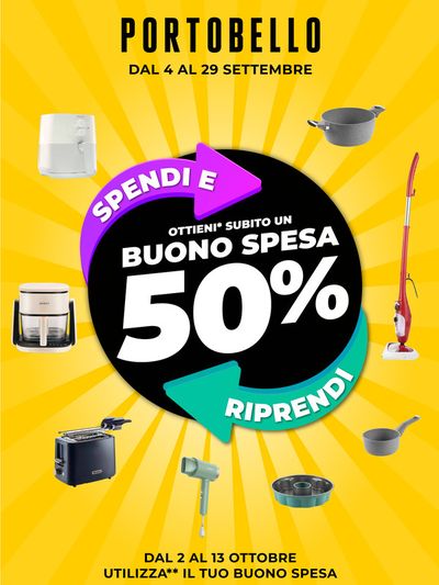 Offerte di Cura casa e corpo | Offerte dal 4 al 29 settembre in Portobello | 4/9/2024 - 29/9/2024