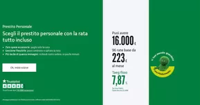 Offerte di Banche e Assicurazioni a Arsiè | Prestito personale in Findomestic | 6/9/2024 - 8/10/2024