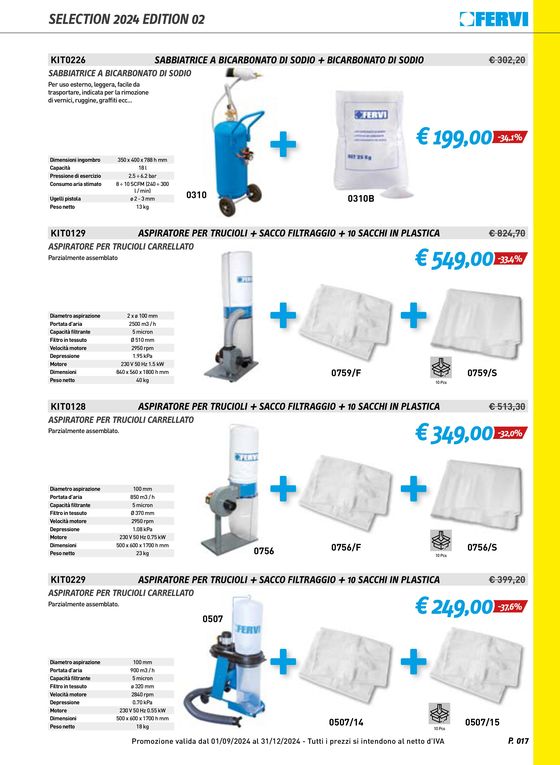 Volantino Fervi a Ausonia | Selection 2024 | 9/9/2024 - 31/12/2024