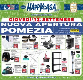 Offerte di Cura casa e corpo | Nuova Apertura Pomezia  in Happy Casa Store | 12/9/2024 - 6/10/2024