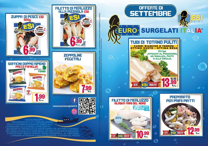 Volantino Eurosurgelati Italia a Peschiera Borromeo | Offerte di Settembre | 9/9/2024 - 30/9/2024