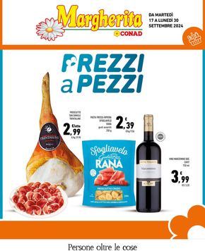 Offerte di Iper e super a Cavizzana | Prezzi a pezzi  in Margherita Conad | 17/9/2024 - 30/9/2024