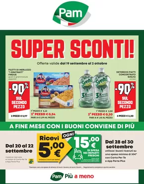 Volantino Pam a Medicina | Super sconti | 19/9/2024 - 2/10/2024