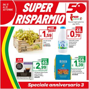 Volantino Iper La grande i a Castelvetro Piacentino | Super risparmio | 13/9/2024 - 22/9/2024