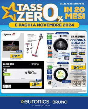 Offerte di Elettronica a Rivolta d'Adda | Tasso 0 in 20 mesi in Euronics | 12/9/2024 - 25/9/2024