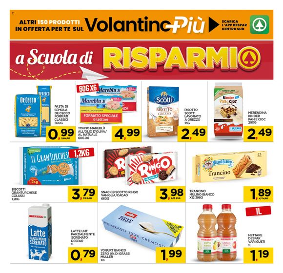 Volantino Interspar a Policoro | A scuola di risparmio  | 12/9/2024 - 22/9/2024