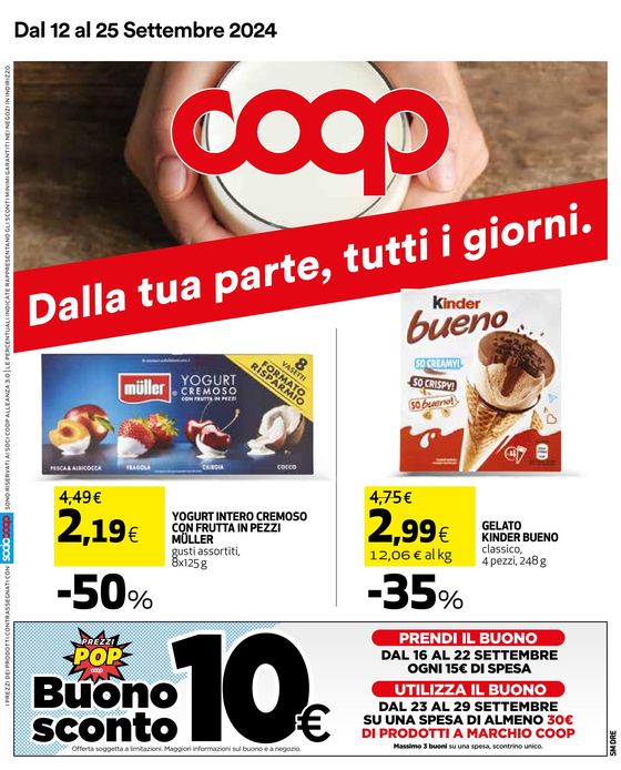 Volantino Coop a Reggio Emilia | Offerte per Te | 12/9/2024 - 25/9/2024