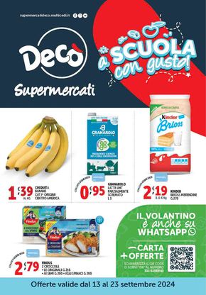 Offerte di Iper e super a Pollica | A scuola con gusto! in Decò | 13/9/2024 - 23/9/2024