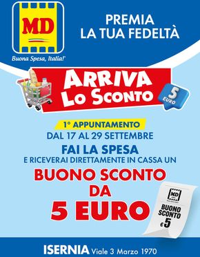 Volantino MD a Capriati a Volturno | Arriva lo sconto | 17/9/2024 - 29/9/2024